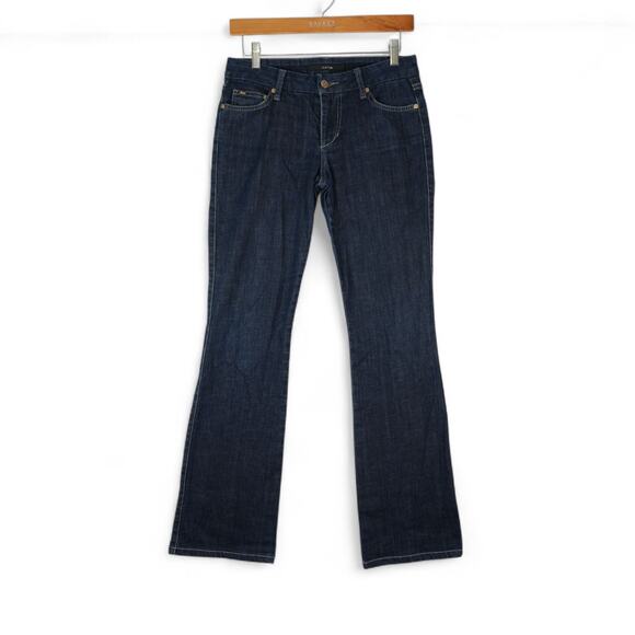 Joes Jeans Womens 27 (29x32) Honey Curvy Bootcut Perry Dark Wash Denim Y2K - Picture 2 of 12